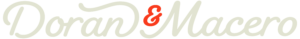 Doran&Macero_22_Logo__Horizontal_Cream+Red